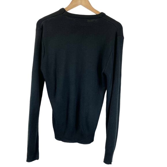 Vintage 80s Jantzen Sweater V-Neck Preppy Dad Grandpa Golf Classic Men's M - Picture 2 of 7